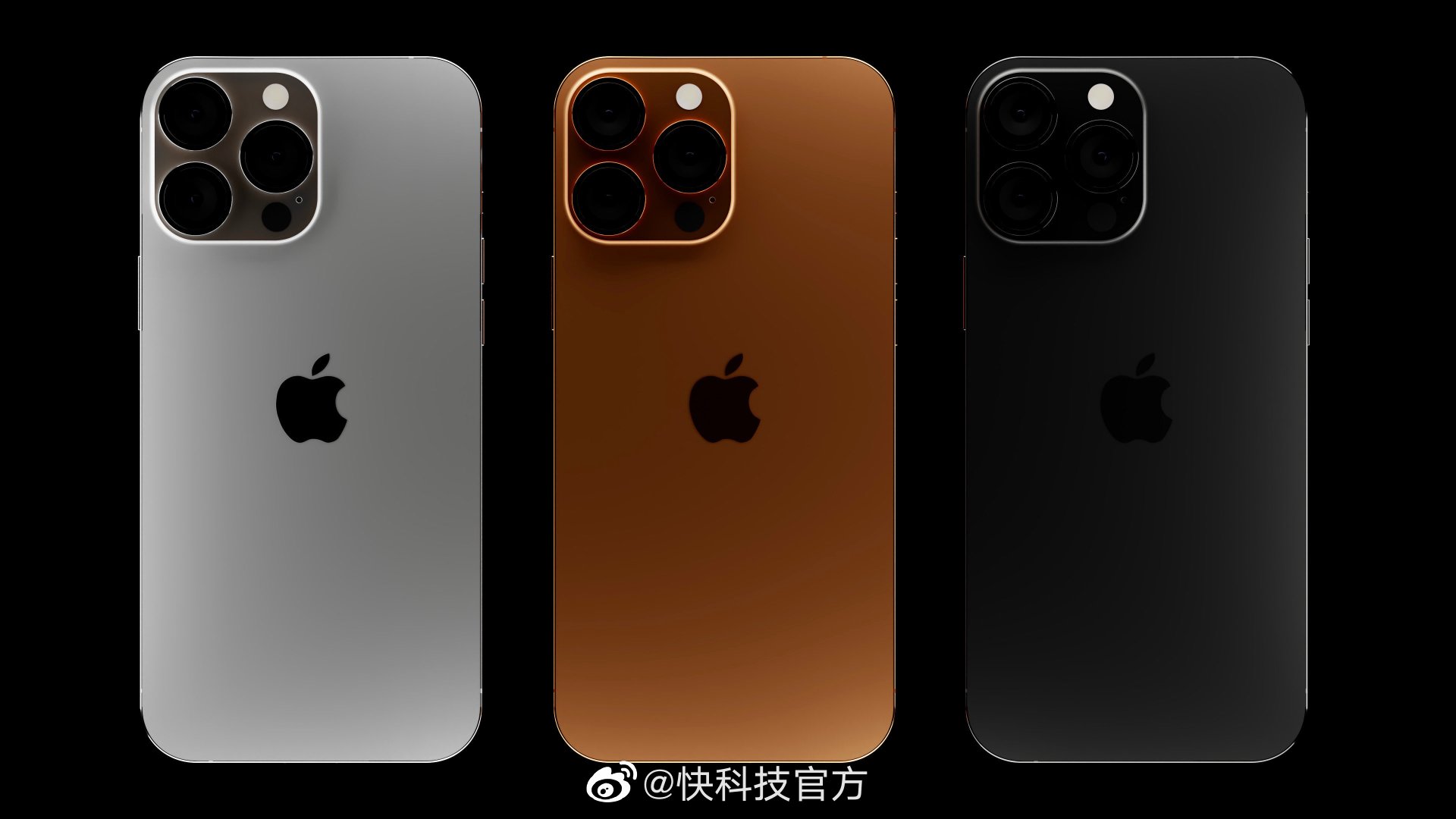 iphone13pro实物图,iphone12pro颜色实物图 iphone13pro渲染图曝光:外观基本定型命名成最大悬念