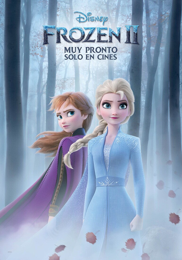 《冰雪奇缘2》曝光全新预告海报,你期待吗 zt