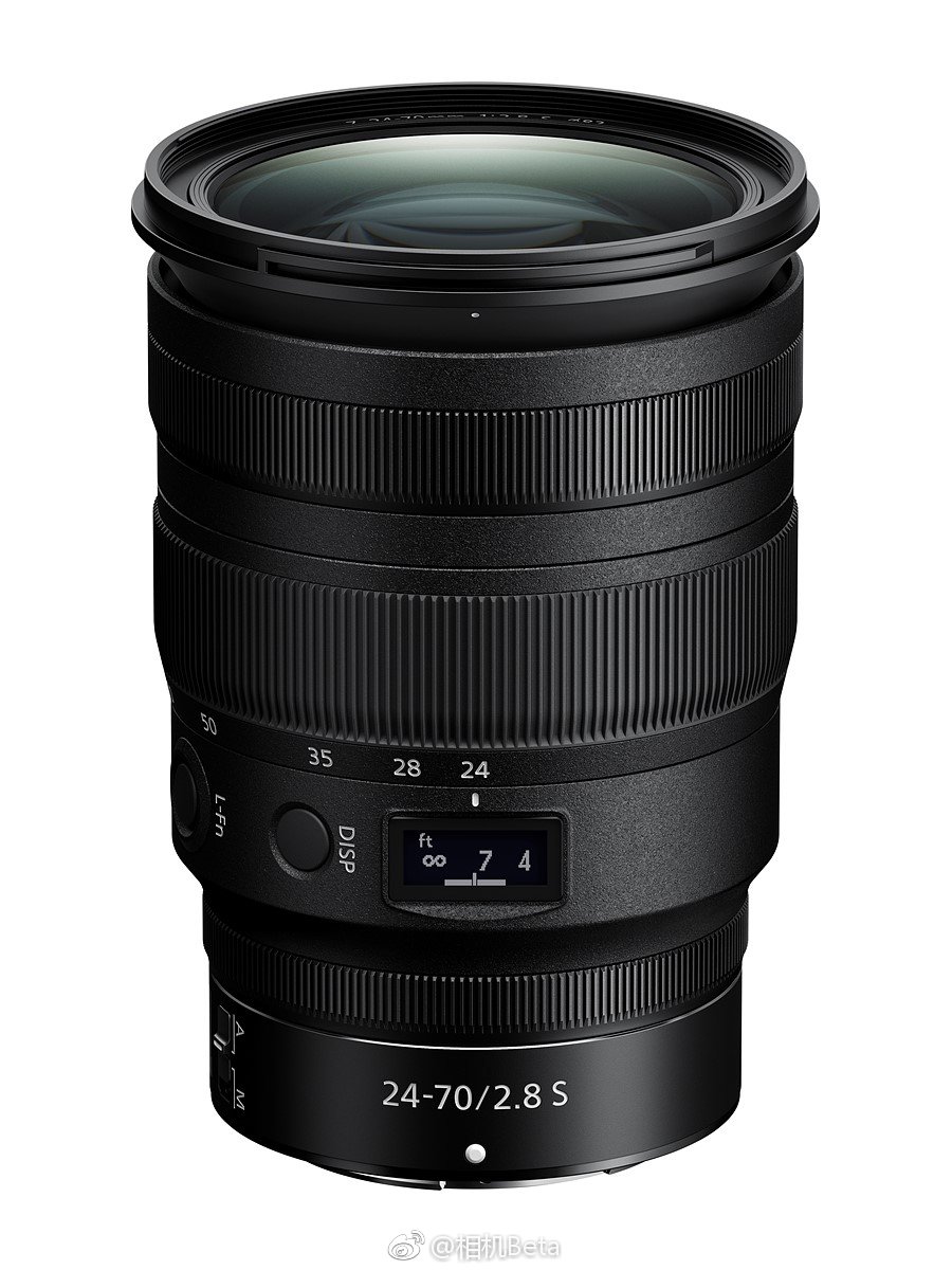 尼康z24-70mmf2.8s镜头正式发布 zt