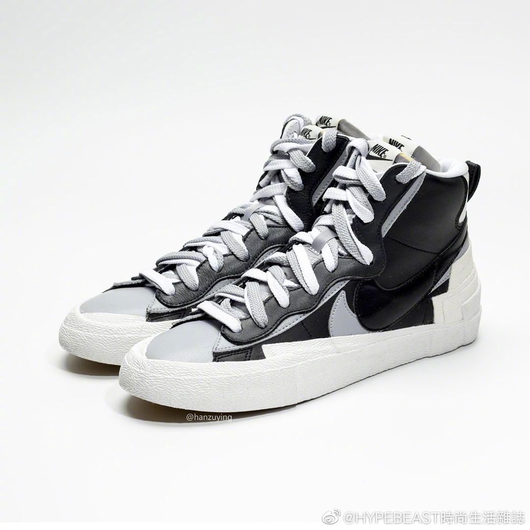 sacaixnike「blazerwiththedunk」全新黑白配色