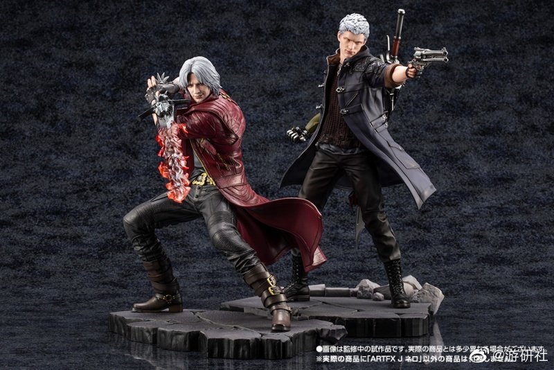 游研周边寿屋《dmc5》尼禄,但丁artfxj1/8figure确认将于今年9月发售