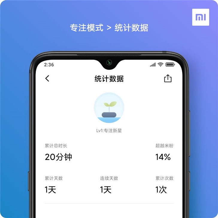 小米miui 11预热3个新功能:专注模式,万象息屏自定义图片,课程表 zt