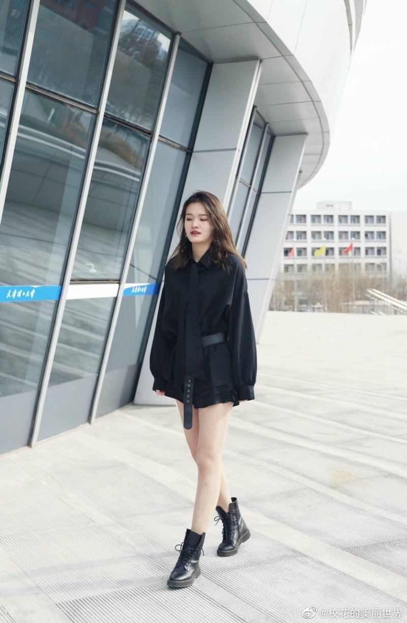 天津理工的妹子,这颜值各位看看什么水平