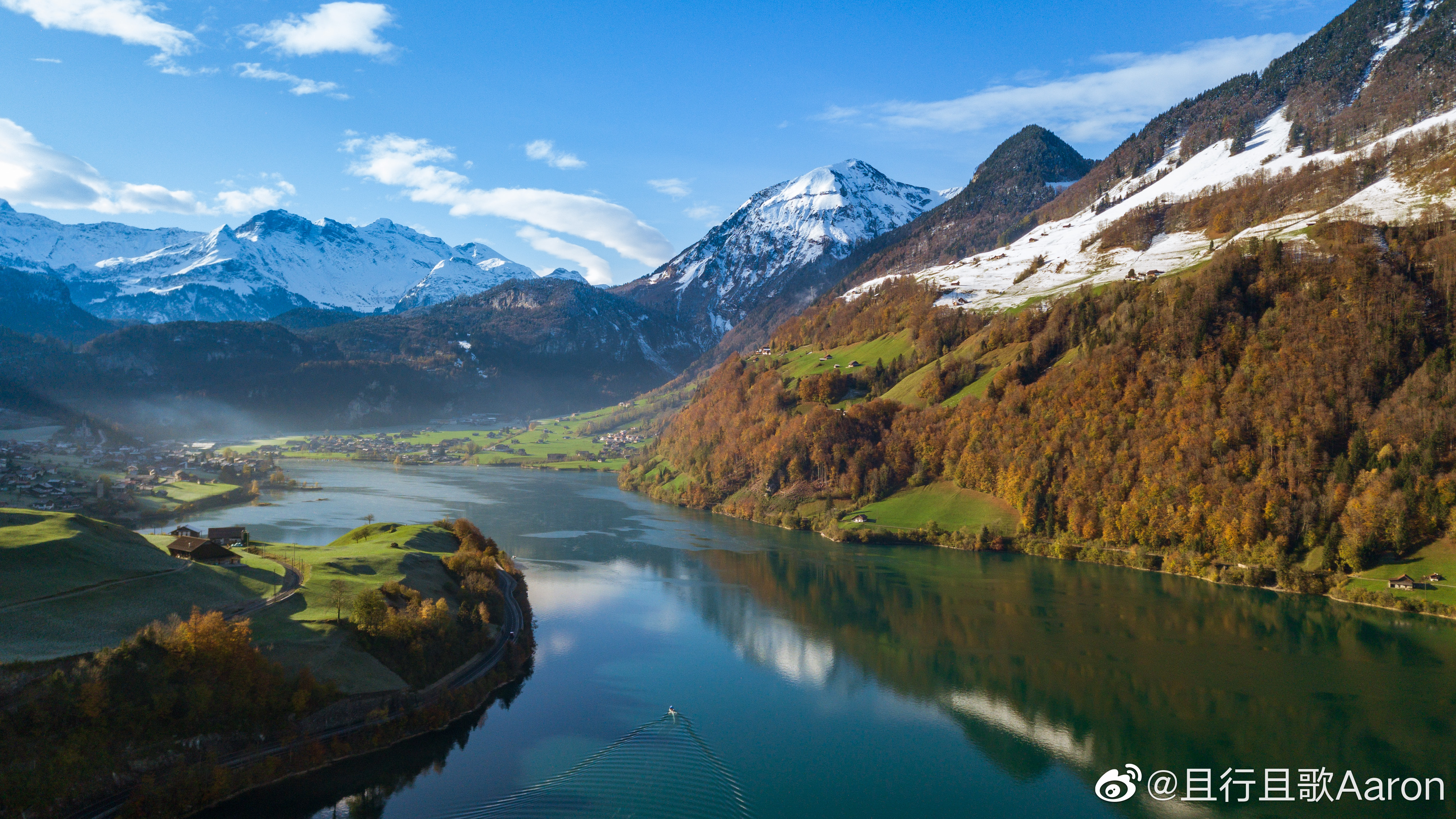 散落阿尔卑斯山间的村落这波美景什么水平