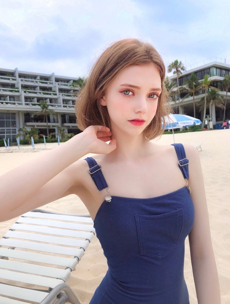 德国女孩chloe这波颜值什么水平?