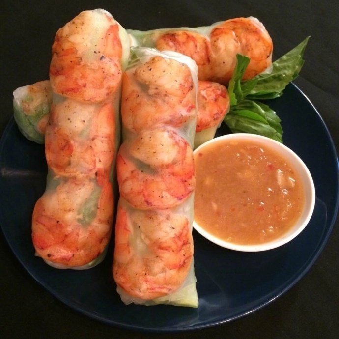 虾仁卷卷大家吃过吗