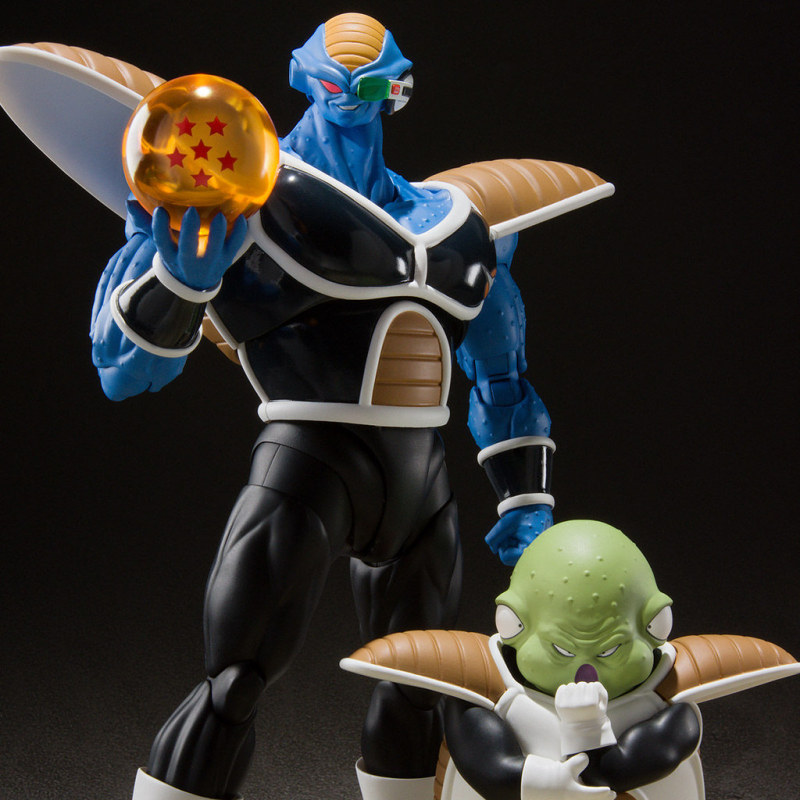 全员到齐 S H Figuarts 七龙珠z 基纽特战队 巴特 古鲁 可动人偶 虎扑