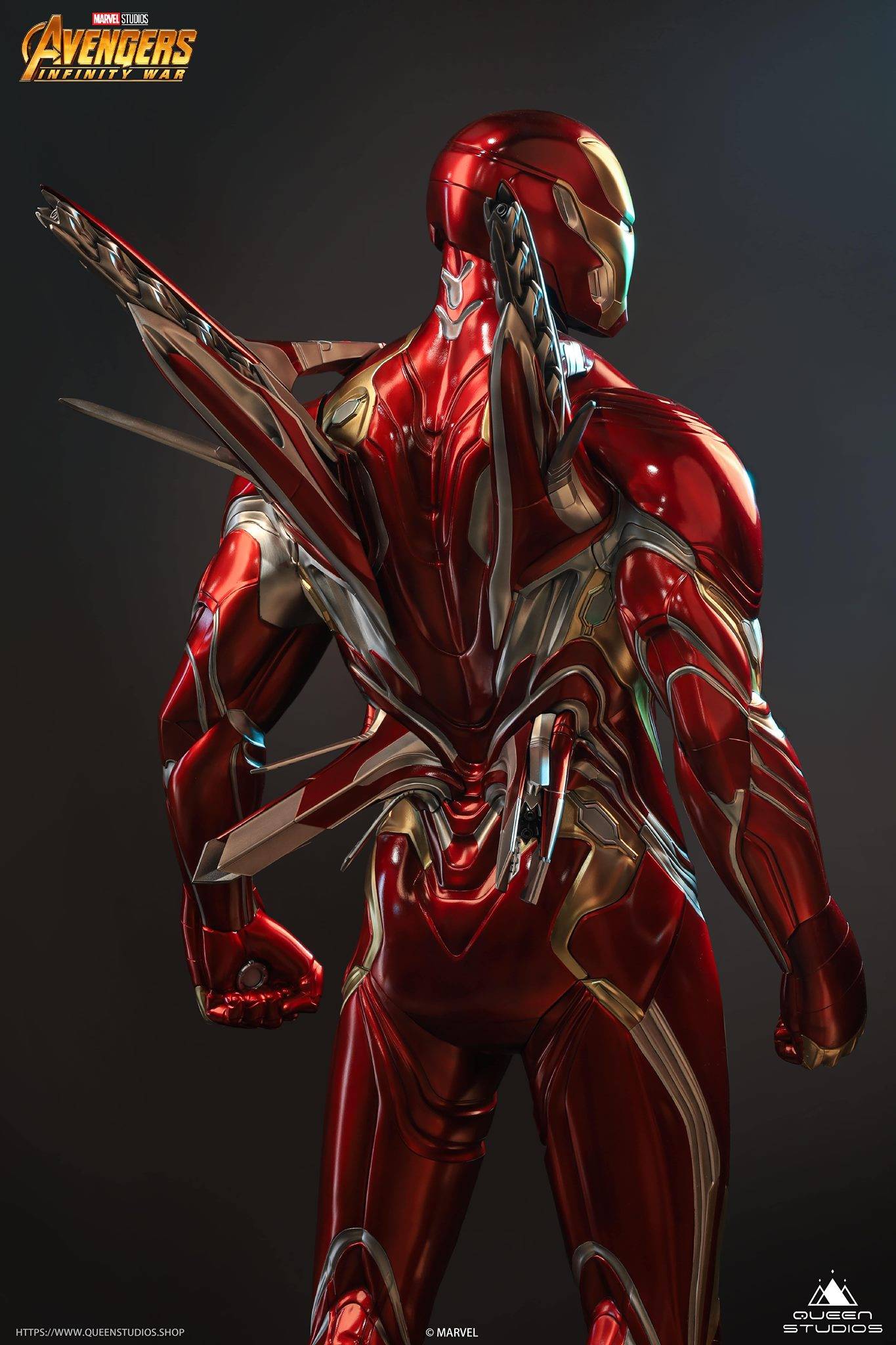 兄弟们这款复联3的钢铁侠mk50雕像给几分