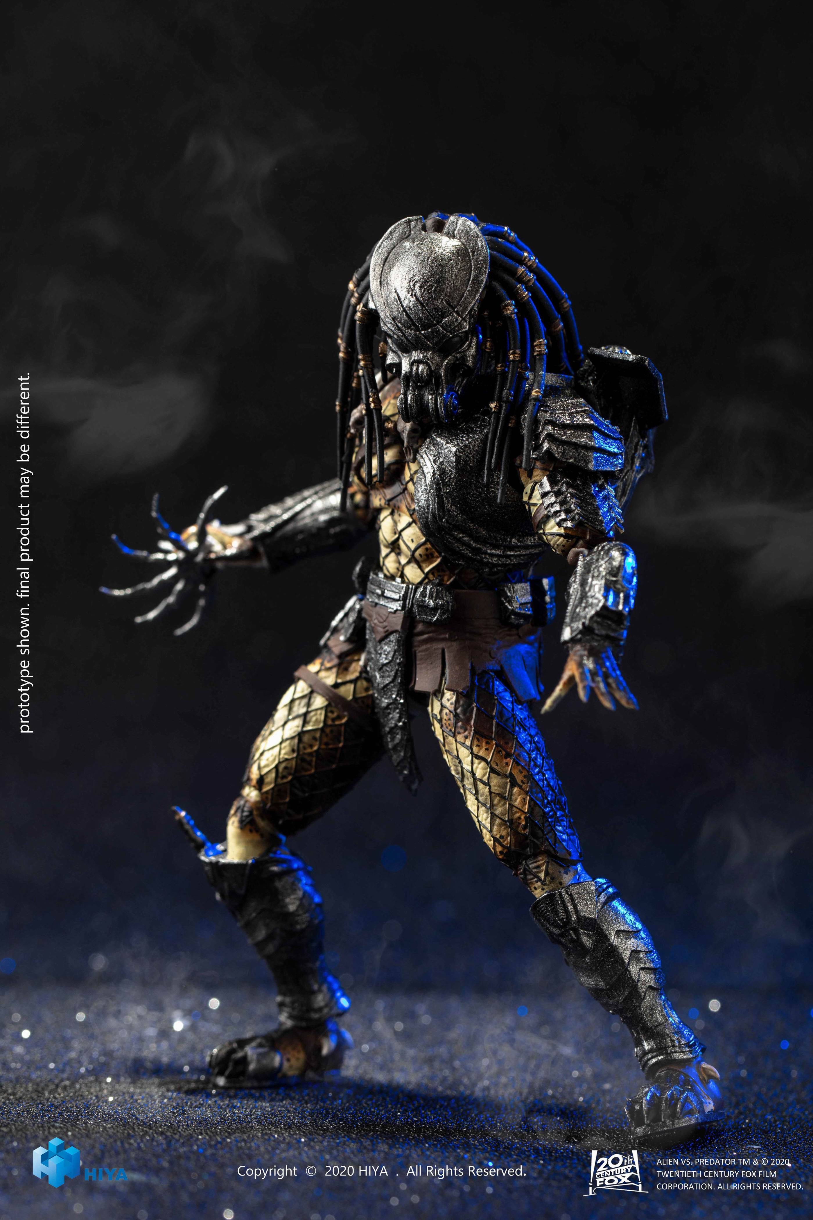 美系118系列异形大战铁血战士凯尔特战士战损版