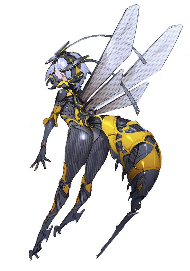 蜗之壳工作室 Wasp Girl 黄蜂机娘bee 03w 嗡酱 6月发售 虎扑 蜗之壳工作室 Wasp Girl 黄蜂机娘bee 03w 嗡酱 6月发售 虎扑