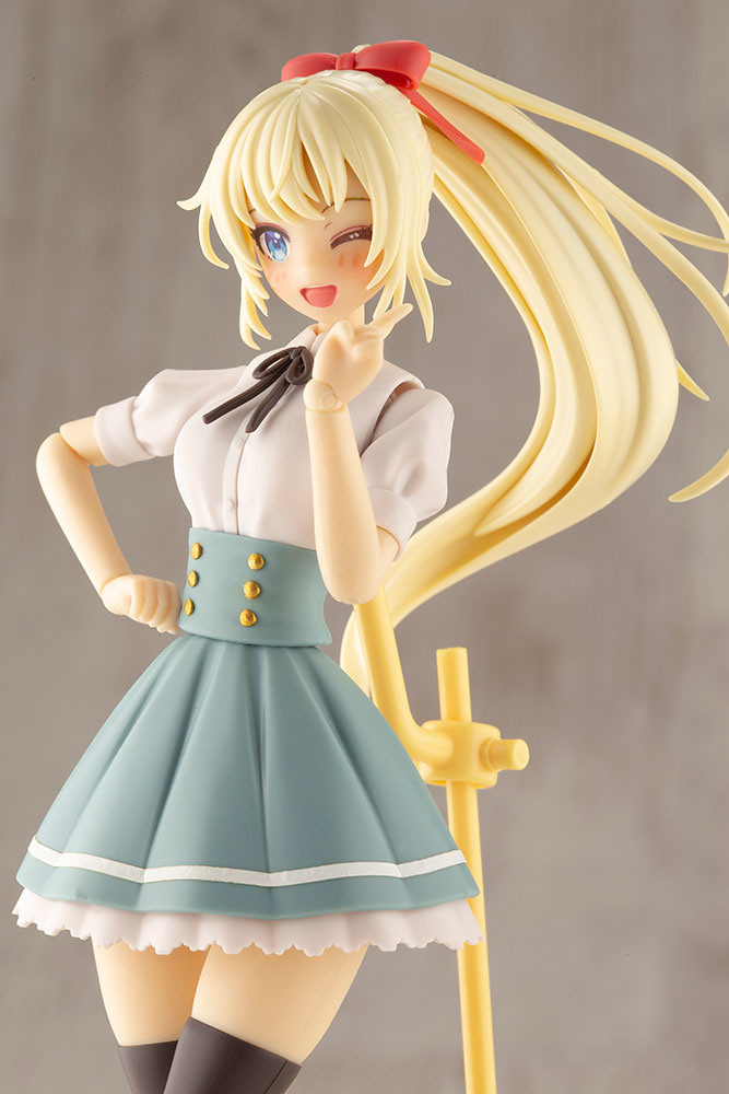 造物手办资讯 寿屋人气组装模型 创彩少女庭园 最新作佐伯律花试作品公开 虎扑