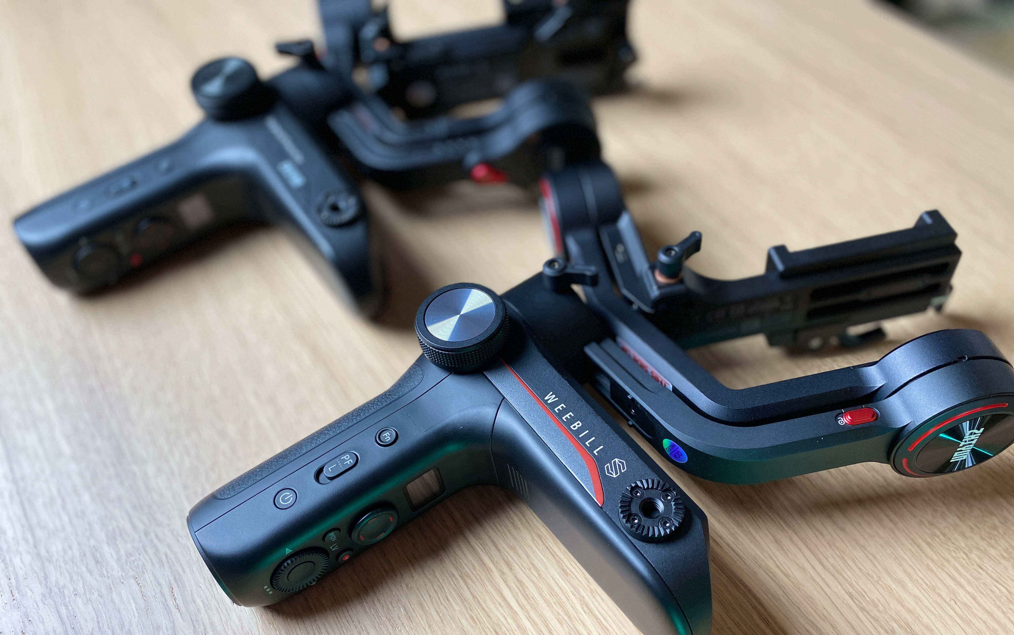 智云weebill-s稳定器及鳞甲无线图传开箱和简单上手体验