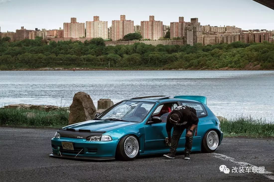 思域eg混搭宽体改装鉴赏