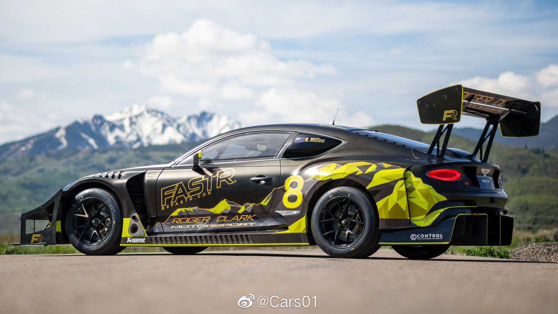 汽车流言板宾利欧陆gt3赛车将征战6月27日举行的2021派克峰爬山赛