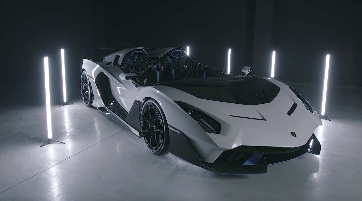 兰博基尼sc20外观及内饰静态展示