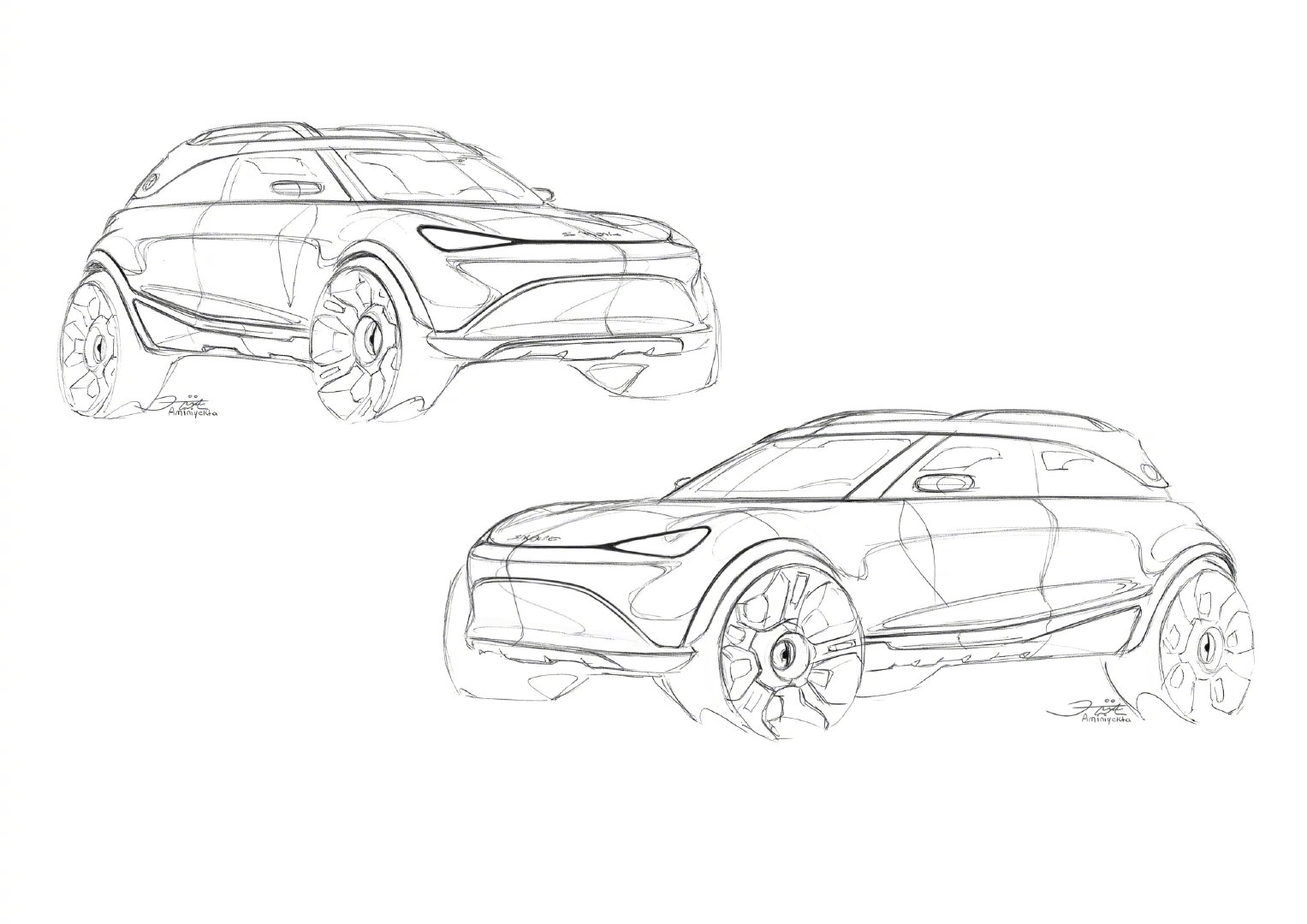 汽车流言板 Smart全新纯电动suv俯瞰图 车友交流 虎扑社区