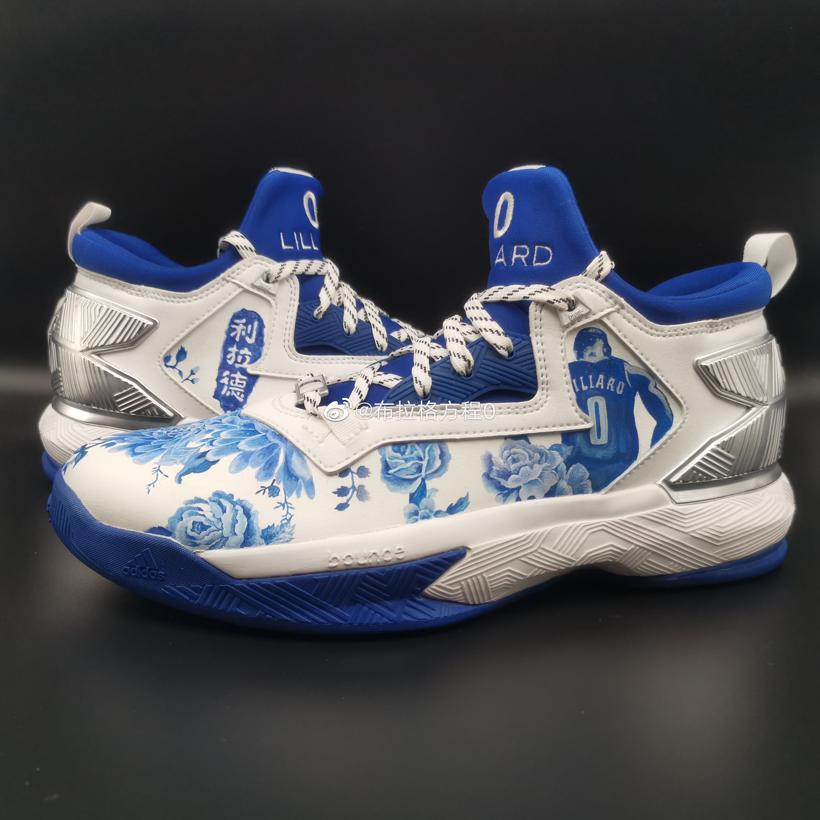 利拉德2青花瓷,好多年没见中国风的球鞋了