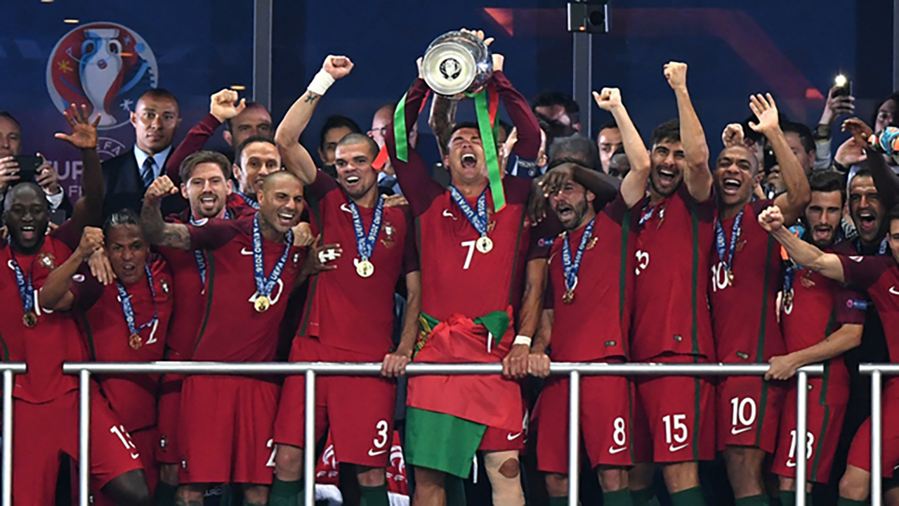 2016欧洲杯十佳球上阿扎尔内切爆射埃德尔制胜进球