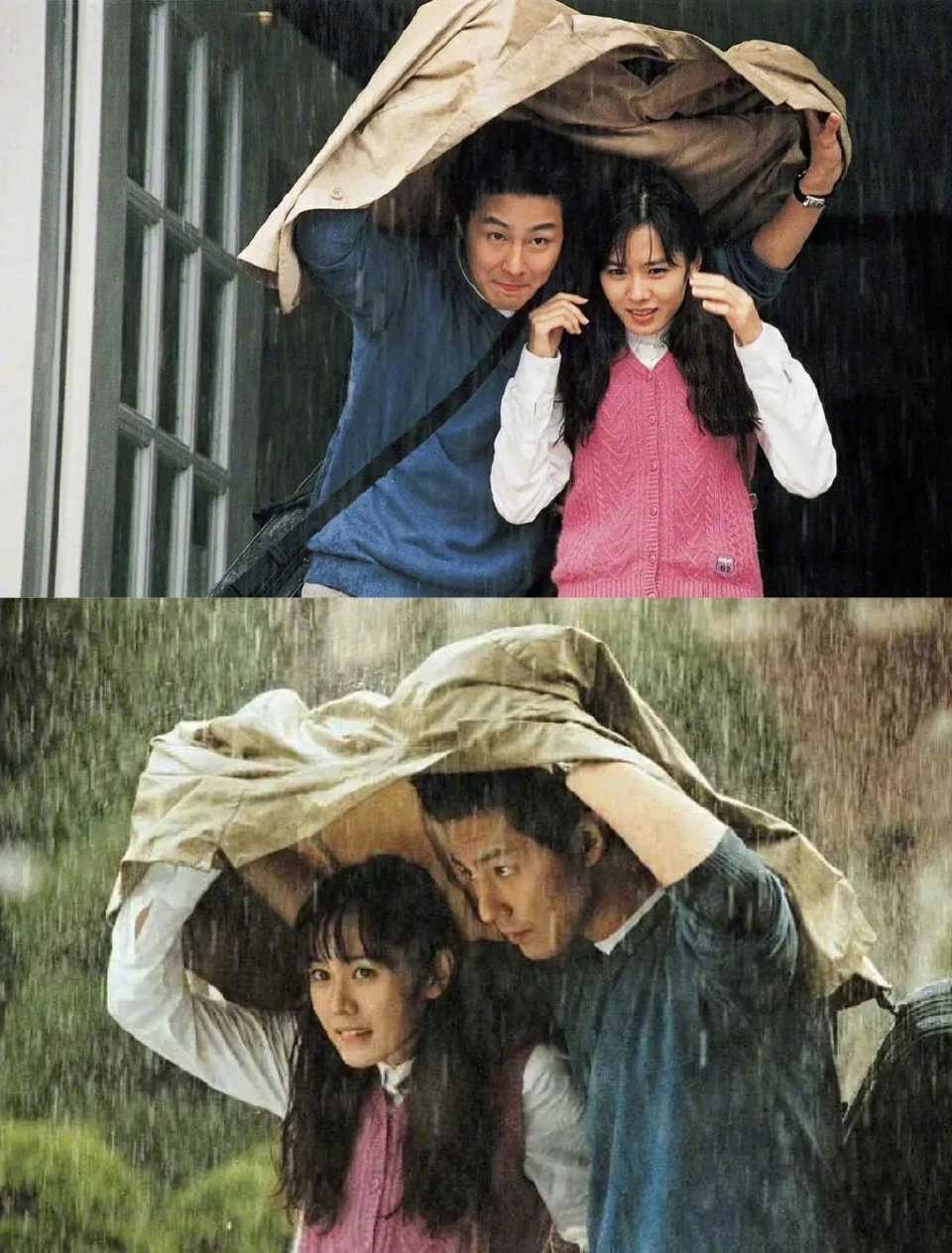 电影中的雨合集,雨天仿佛会使人们的某些情绪变得浓稠,告白,相聚,离别