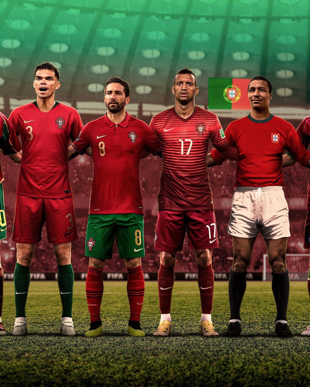 如果c罗能和尤西比奥一起并肩作战