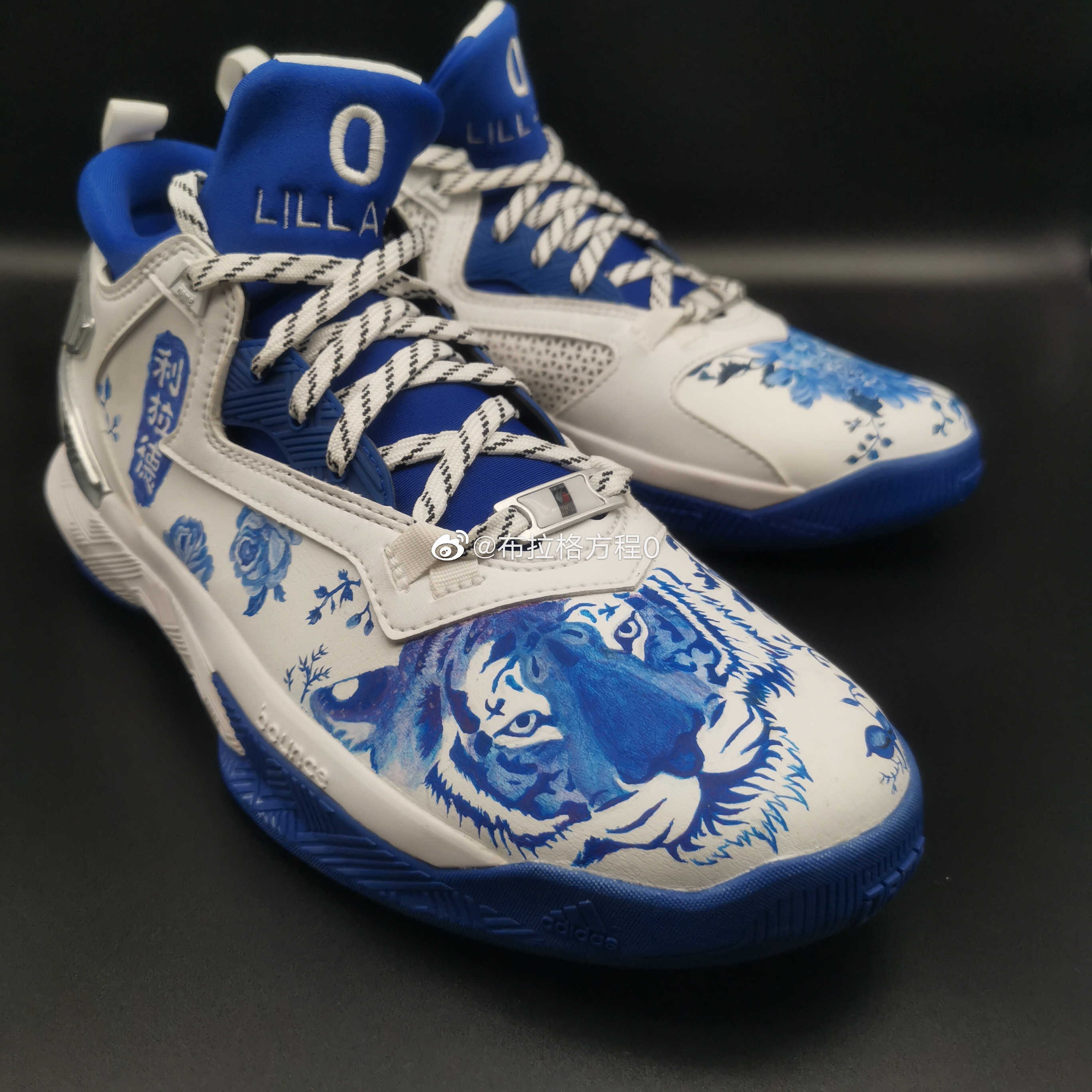 利拉德2青花瓷,好多年没见中国风的球鞋了