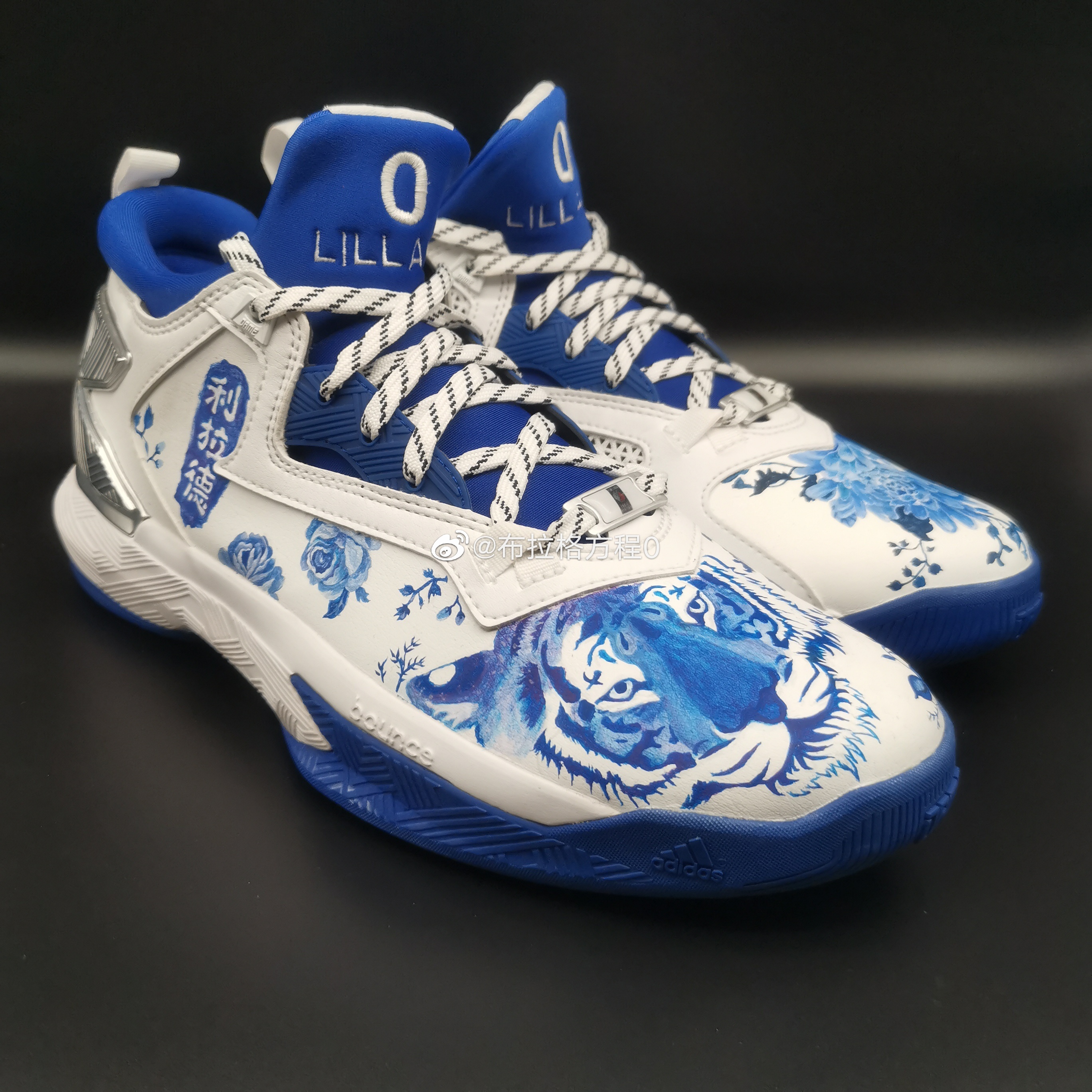 利拉德2青花瓷,好多年没见中国风的球鞋了