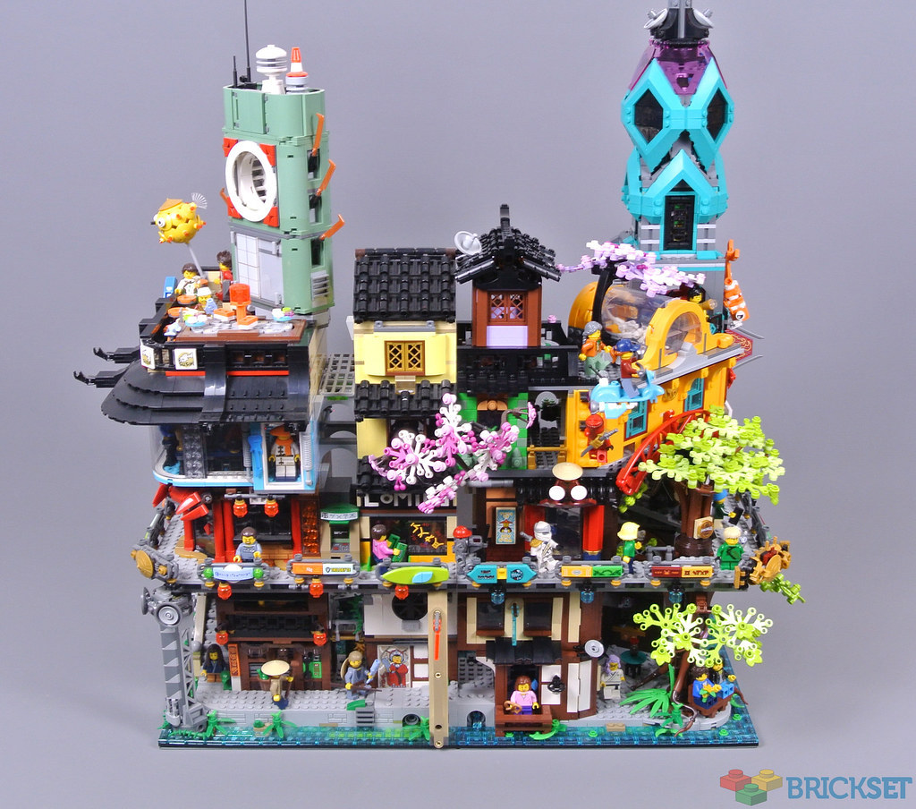 乐高忍者三件套合体来自brickset