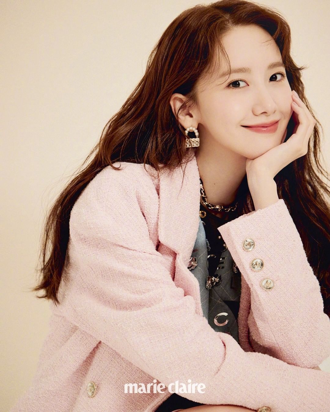 朴正民林允儿marieclaire韩国版9月刊大片