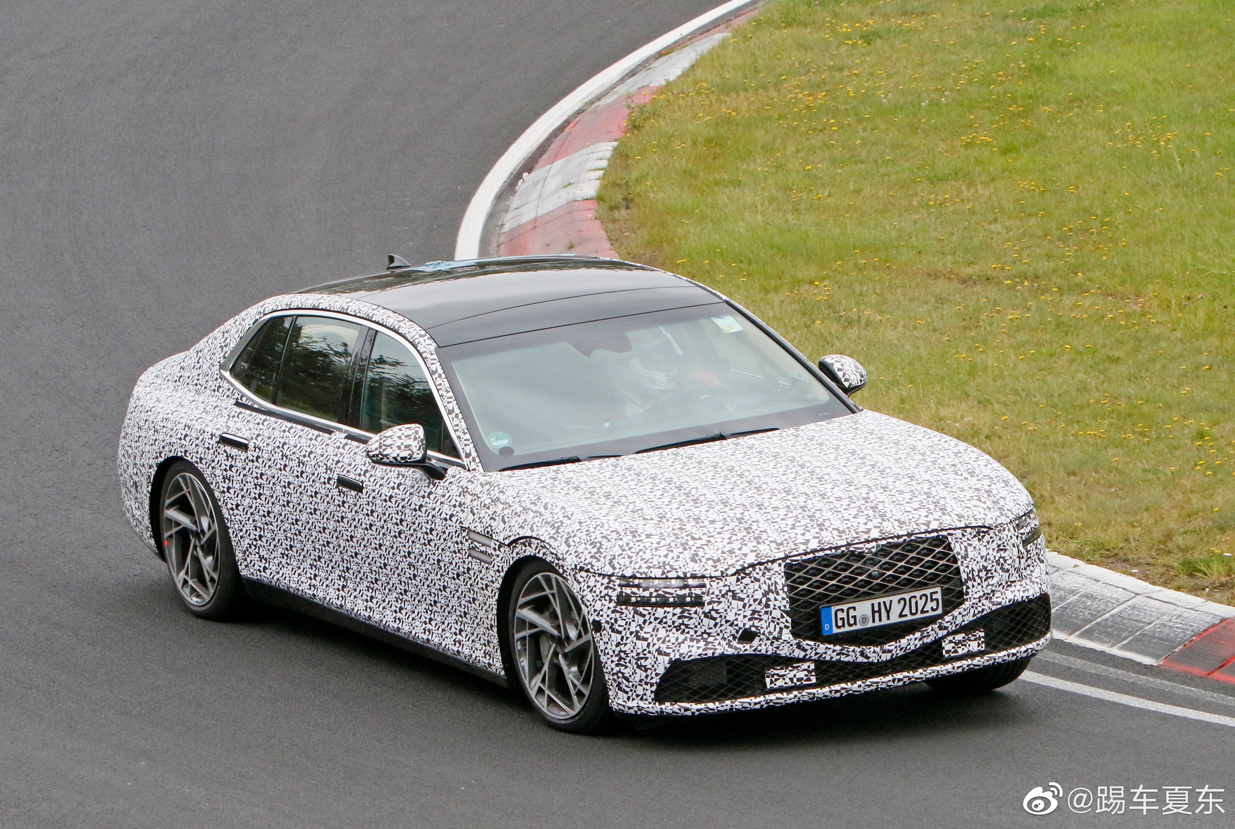 汽车流言板新车谍影捷尼赛思g90