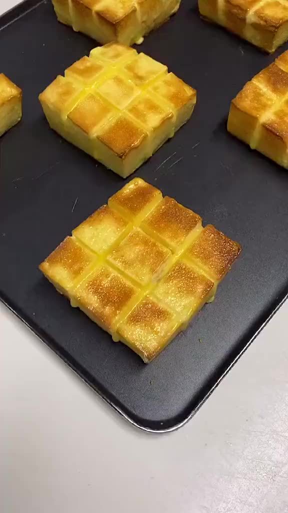 解锁土司新吃法九宫格面包做法简单