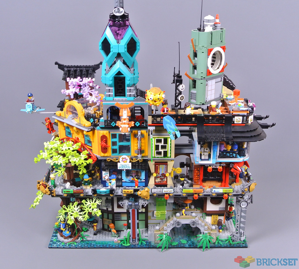 乐高忍者三件套合体来自brickset