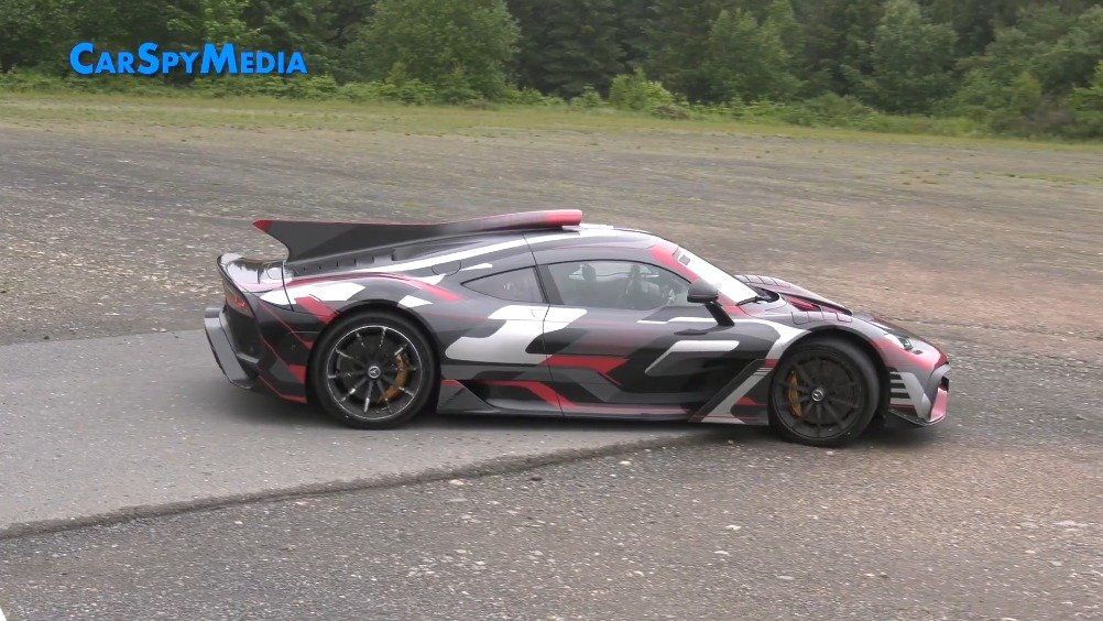 梅赛德斯amgone纽北赛道测试