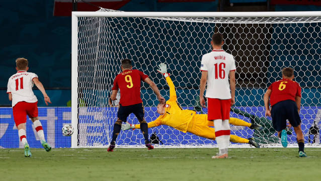 世界级空门不进集锦西班牙前锋莫拉塔领衔