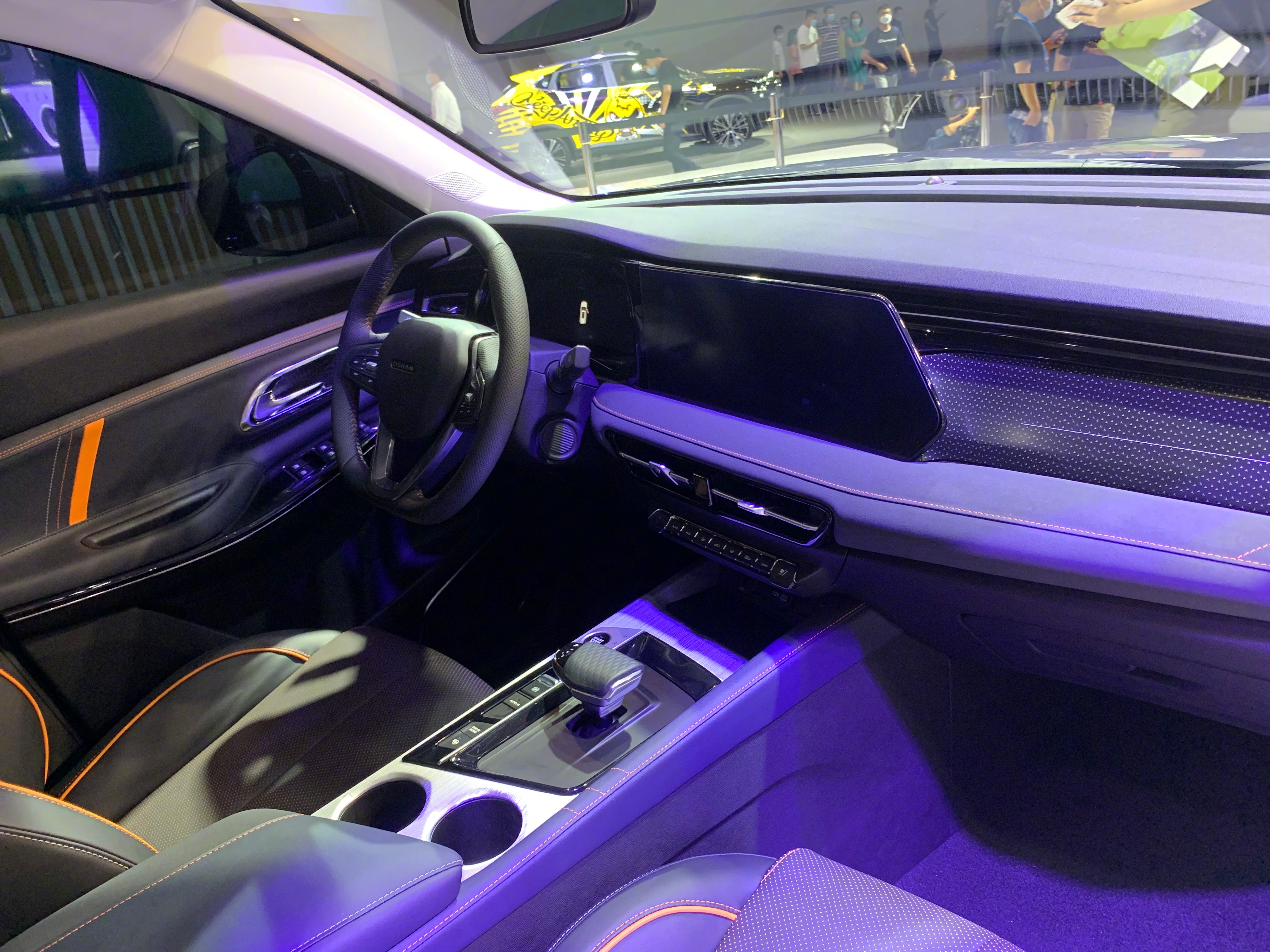 汽车流言板2021重庆车展来看看长安欧尚x7plus的内饰