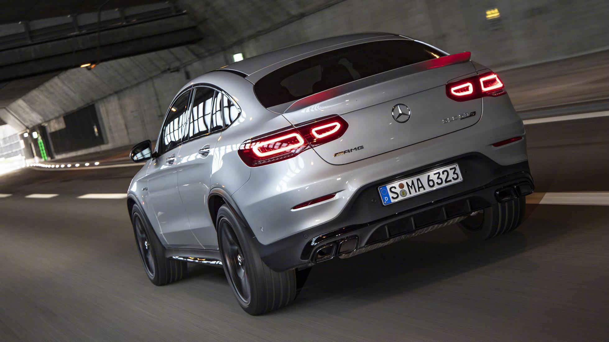 新奔驰glc63amg这尾灯zt