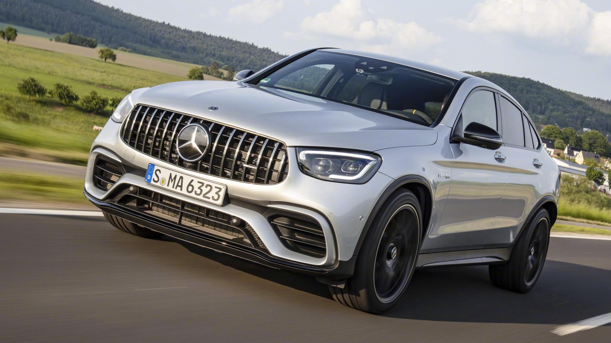 新奔驰glc63amg这尾灯zt