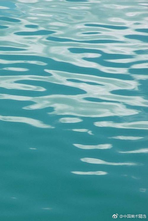 逼真的油画水面波纹什么水平zt
