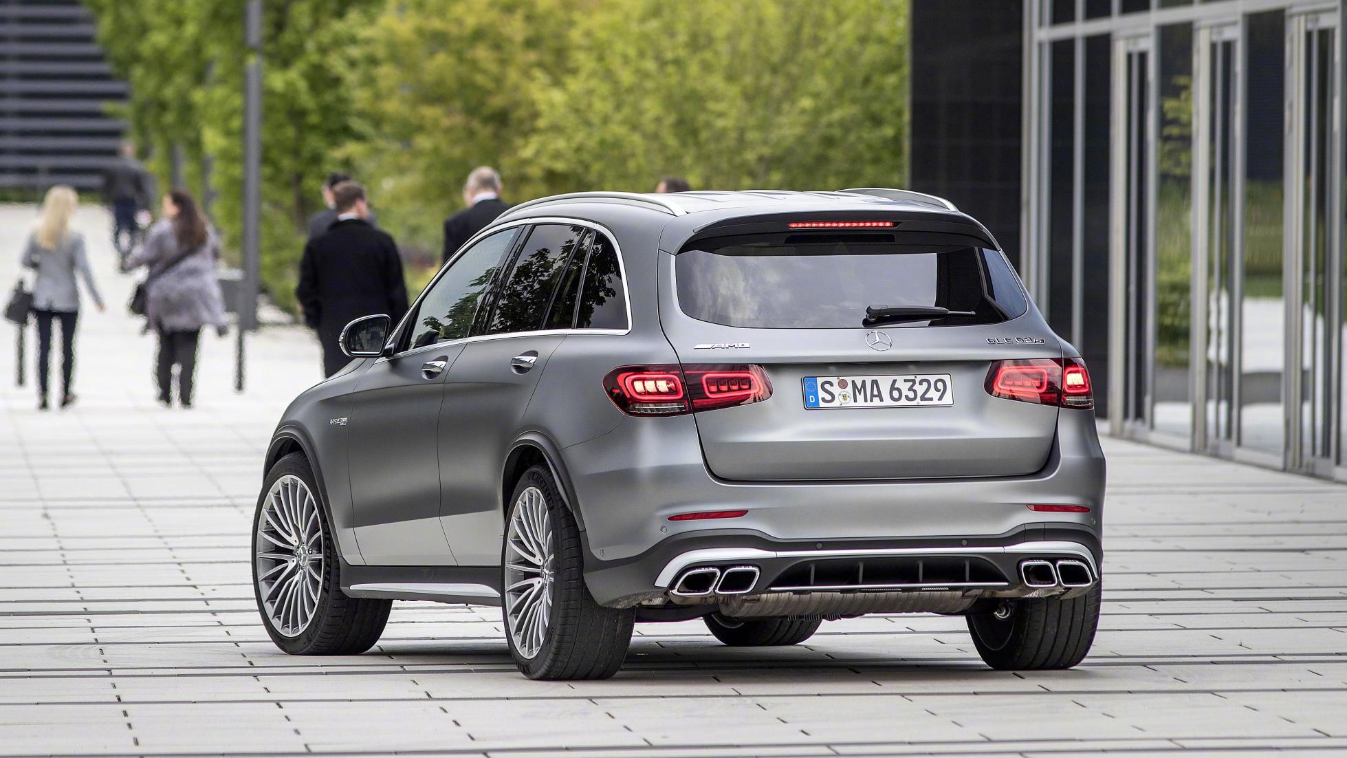 新奔驰glc63amg这尾灯zt