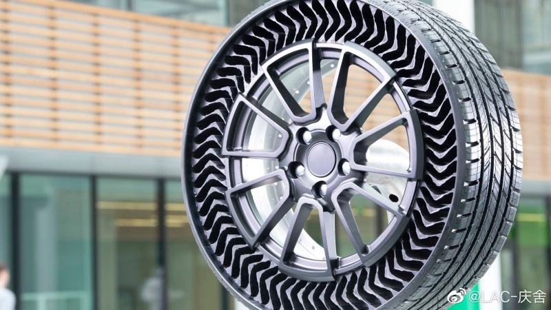 米其林uptis无气轮胎,将于2024年正式发布! zt