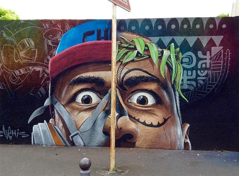 国外涂鸦街头艺术图片