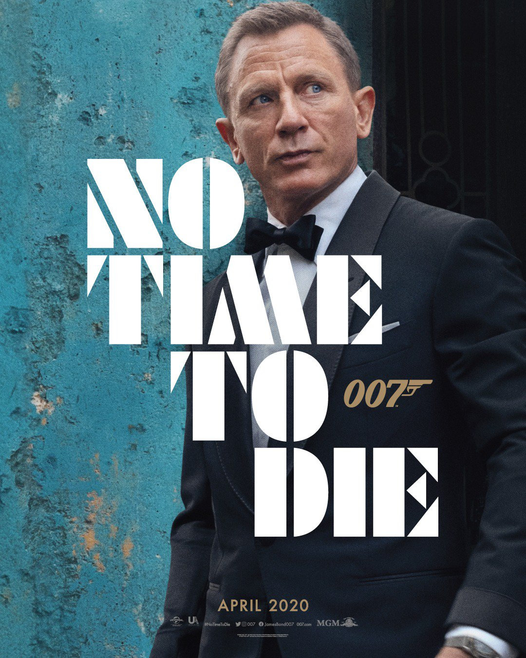《007:无暇赴死》曝光一张全新海报 zt
