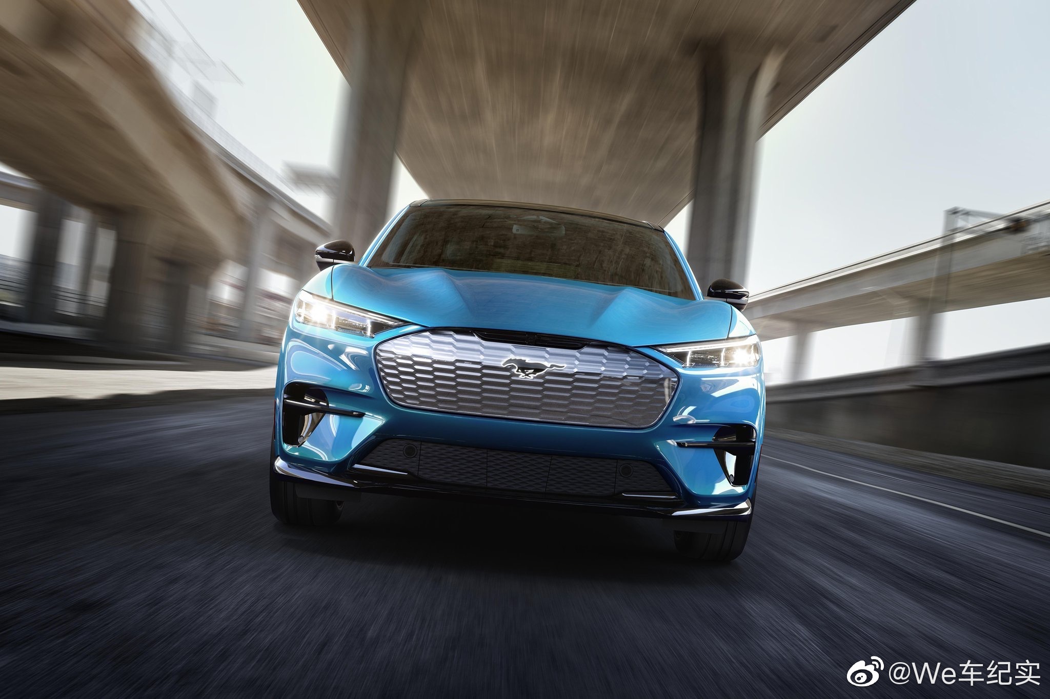 纯电的野马mache图赏