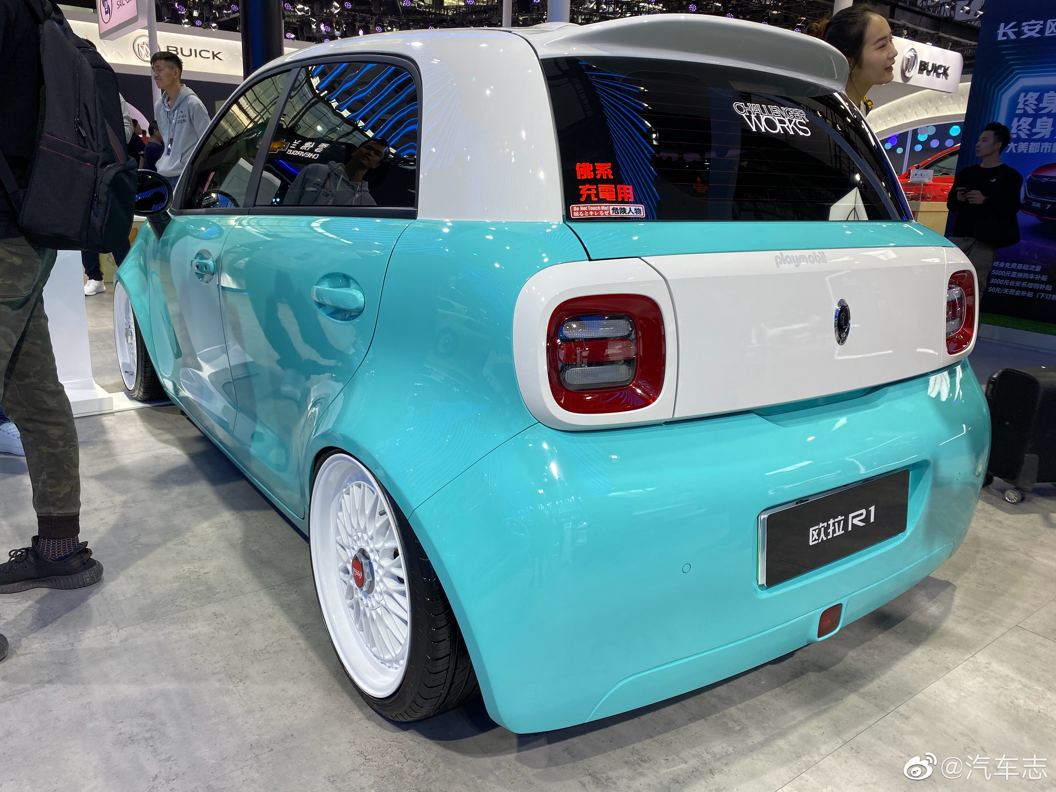 三台很萌的欧拉r1改装车亮相你喜欢哪一台zt