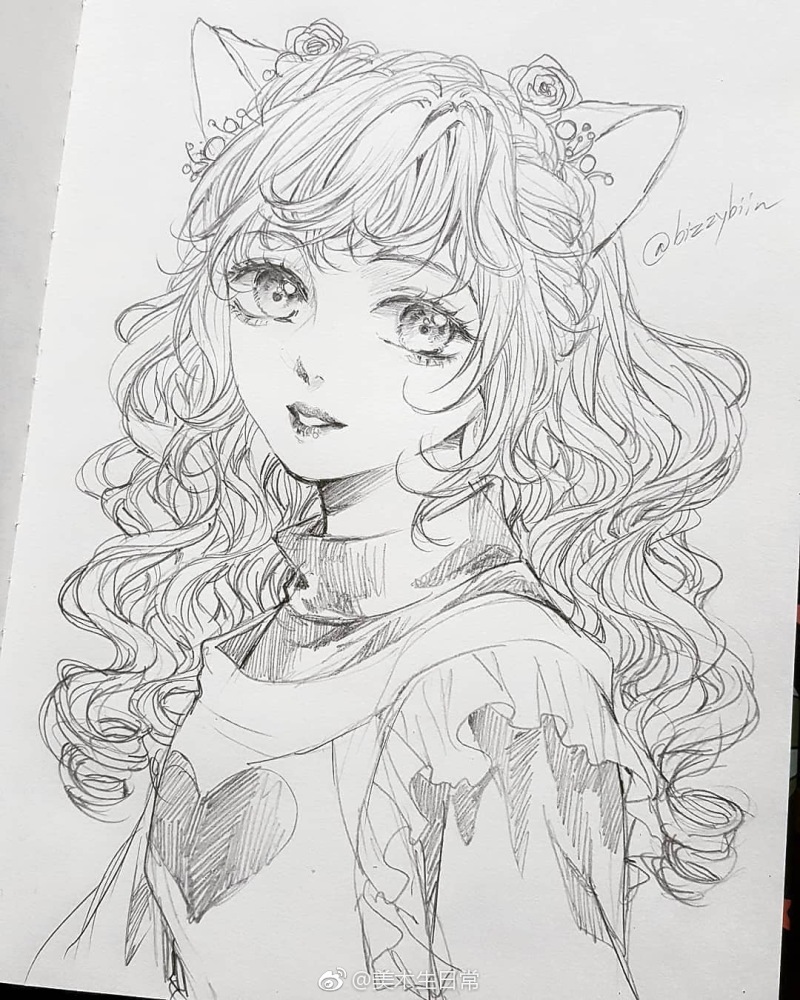 二次元条漫漫画越南画师bizzybin线稿,什么水平 zt