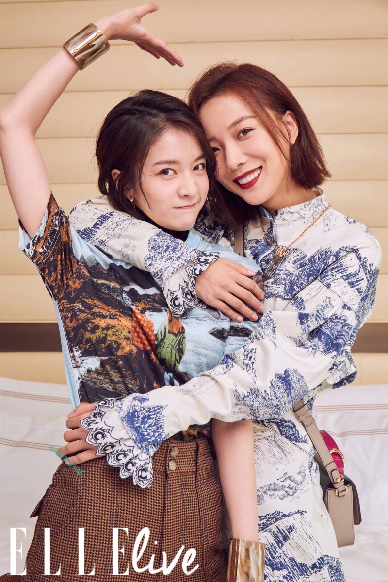 王珞丹和张雪迎合拍的这几张照片是什么水平? zt