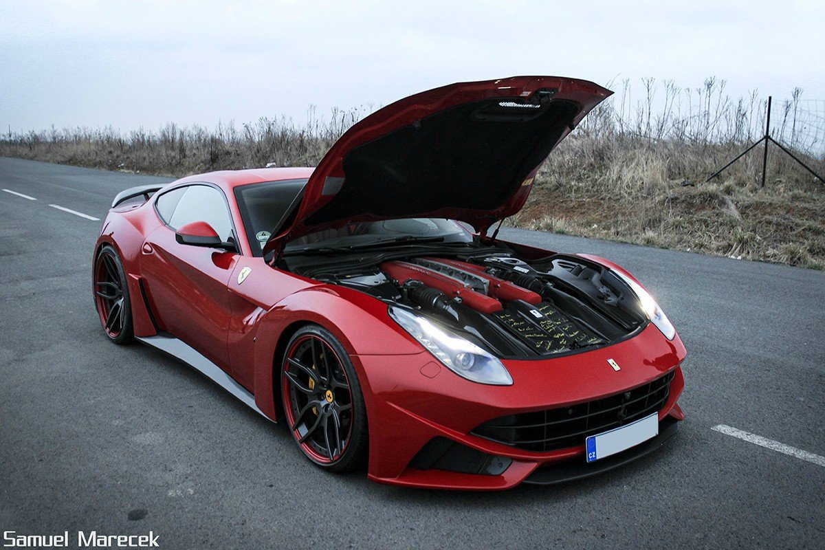 法拉利f12改装案例,什么水平? zt