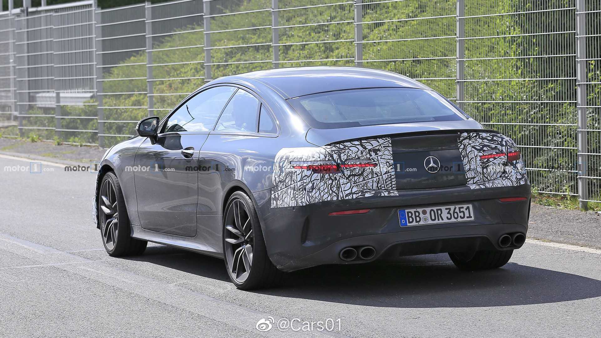 新款梅赛德斯amge53coupe谍照新车是改款车型zt