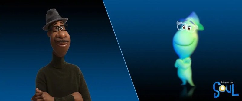 迪士尼皮克斯制作动画《灵魂》曝光全新预告海报和剧照,你怎么看? zt