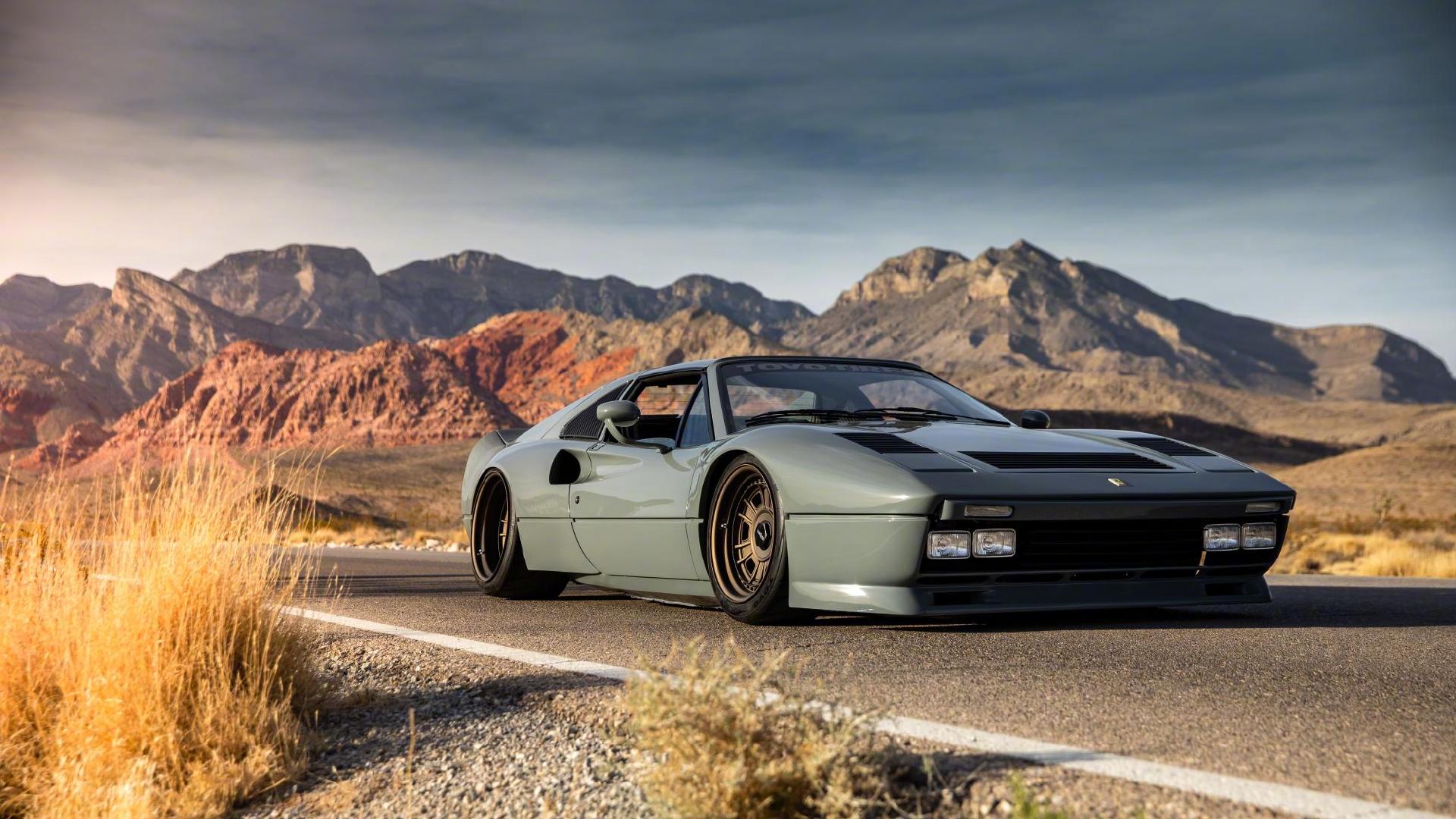 80年代最美的法拉利素雅姿态的法拉利328gtszt