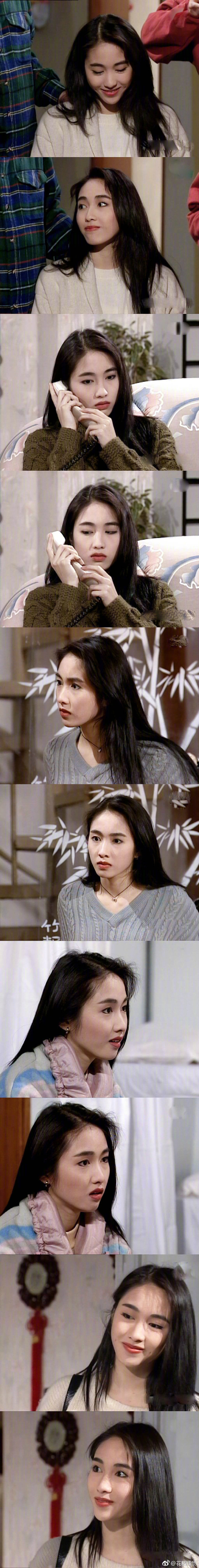1993年港剧《天伦》的黎姿,你觉得她的颜值如何? zt